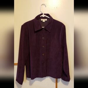 *Purple Blazer/Top